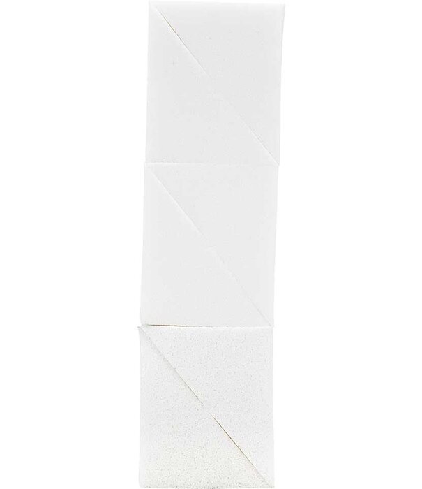 kryolan witte latex spons ( 6 driehoekjes)