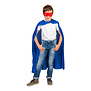 Blauwe superheld jongen (one size)