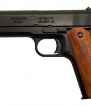 Pistol Denix .45 Caliber M1911A1 USA 1911 (WWI & II)