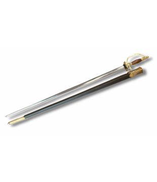 Verguld hofzwaard uit de 18e eeuw