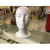 Piepschuim paspop Isimo kop/hoofd 27cm