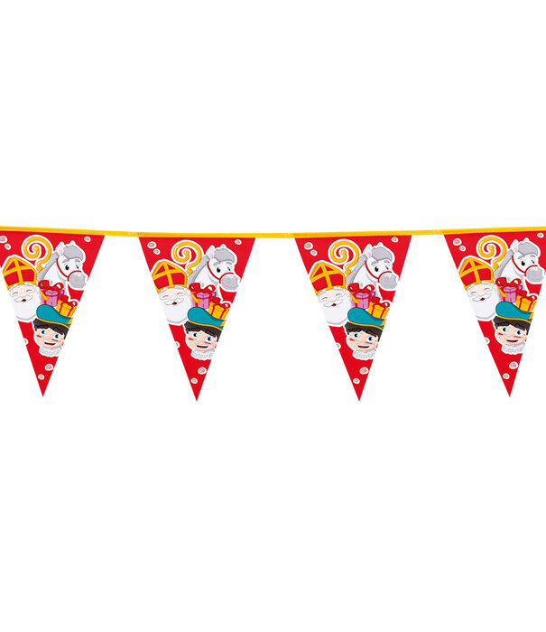 vlaggenlijn Sinterklaas (30 x 20 cm, 6 m)