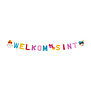Kartonnen letterslinger 'Welkom Sint' (1,5 m)