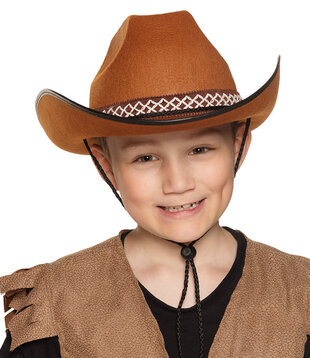 Cowboyhoed kind Tommy bruin