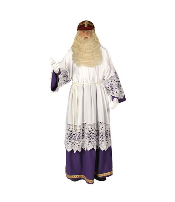 Luxe habijt met rok / onderkleed Sint(onesize)