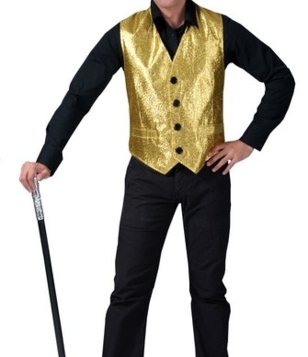 Funny Fashion Gold Show Gilet