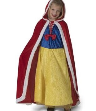 Koningin cape rood (onesize)