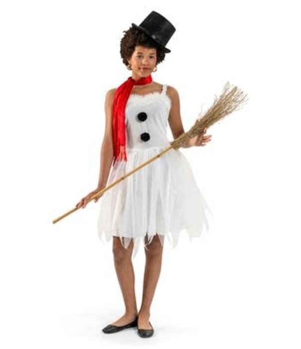 Snow Lady dress and scarf