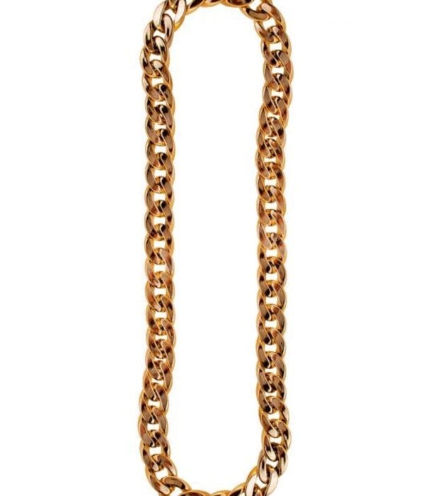 Halsketting goud XL
