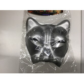 Masker poes  zilver