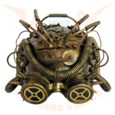 Steampunk masker Dark Cyber