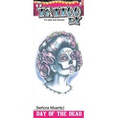 Tatouage du Jour des Morts - Señora Muerte