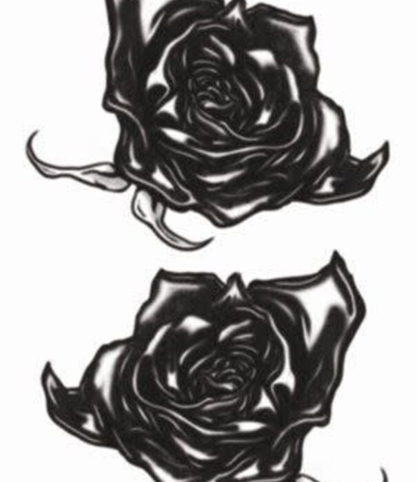 Tatouages ​​gothiques / Roses noires