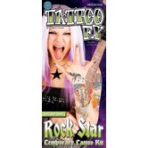Tatouage de personnage / Rockstar rouge