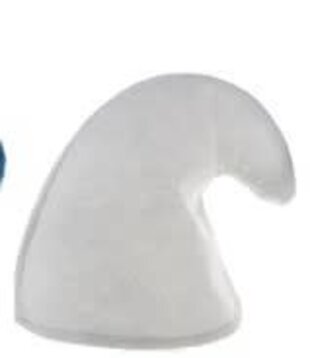 kabouter / smurfenmuts wit