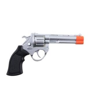 speelgoed pistool metaal 8 shots