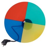 Disque de filtre de couleur motorisé pour projecteur