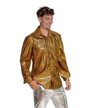 T-shirt/débardeur disco brillant