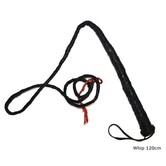 fouet noir de 120 cm