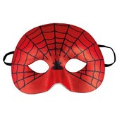 Eye mask spider red