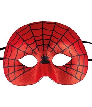Masque pour les yeux araignée rouge