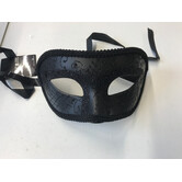 oogmasker zwart met glitter