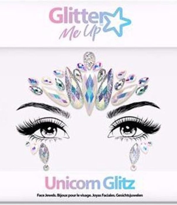 Bijou de visage Licorne Glitz