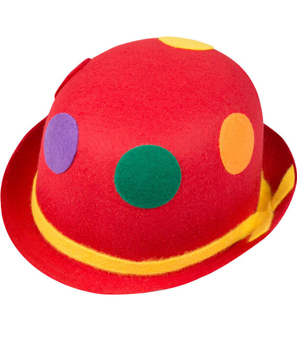 chapeau melon clown (1 pièce)