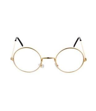 Santa Claus/grandma/grandpa glasses with gold frame