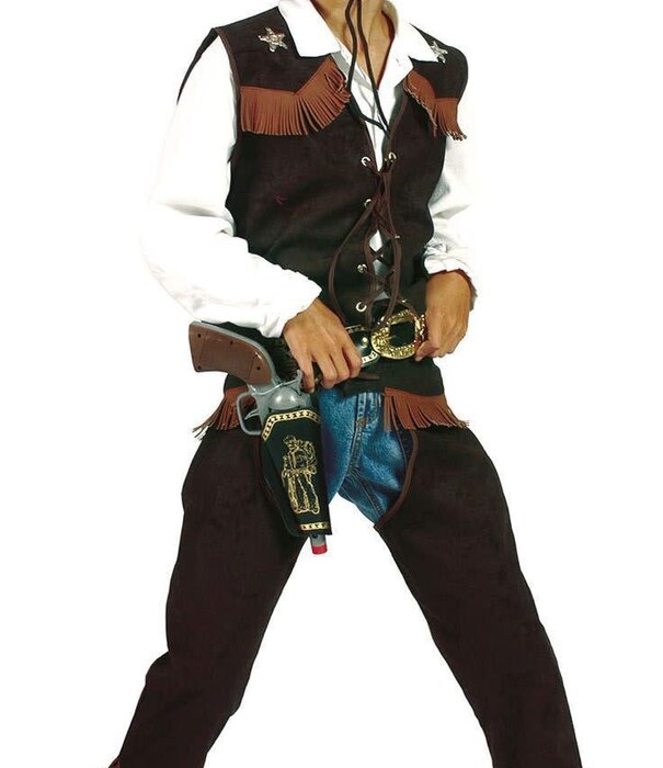 chaps de cow-boy avec gilet