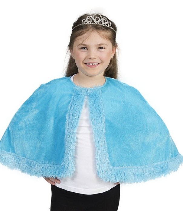 Funny Fashion Princess Cape prinses blauw