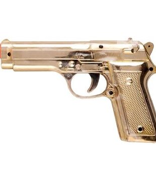 Pistol gold plastic