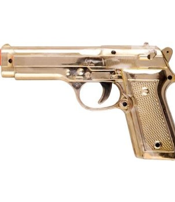 plastique doré pistolet