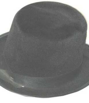 Chapeau haut de forme noir