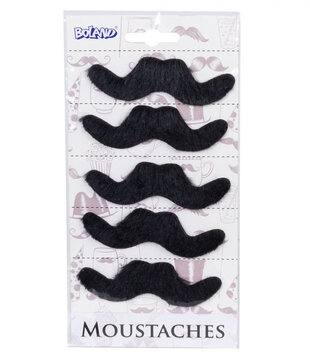 ensemble de 5 moustaches mexicaines