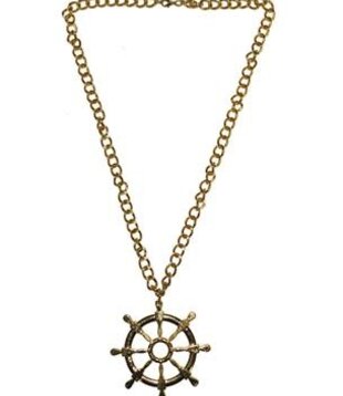 Necklace steering wheel boat