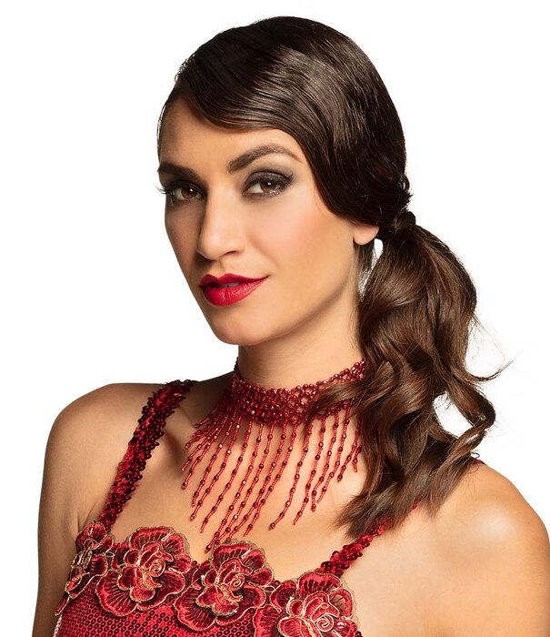 Collier ras-de-cou en perles Charleston