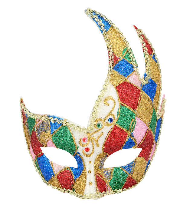 Masque pour les yeux du bouffon de Venise