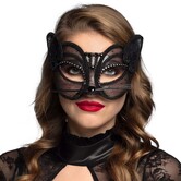 Lace mask Cat deluxe