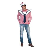 Sailor collar with tie