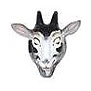 plastic mask goat
