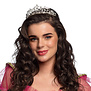 Metalen tiara Royal