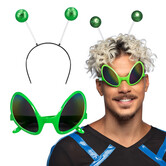 Ensemble Alien (lunettes de fête et bandeau)