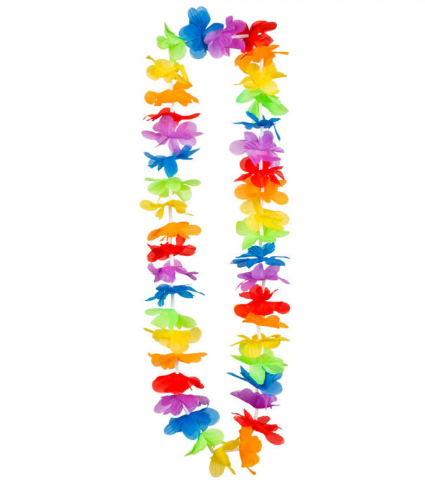 Hawaiian Wreath Rainbow Flower Wreath