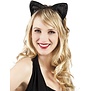 diadème oreilles de chat noires