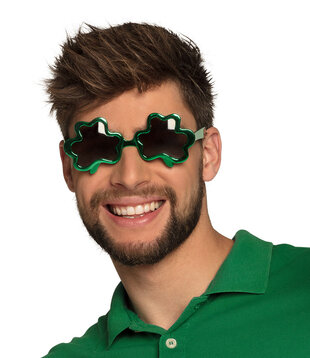 Party glasses Shamrock / four-leaf clover