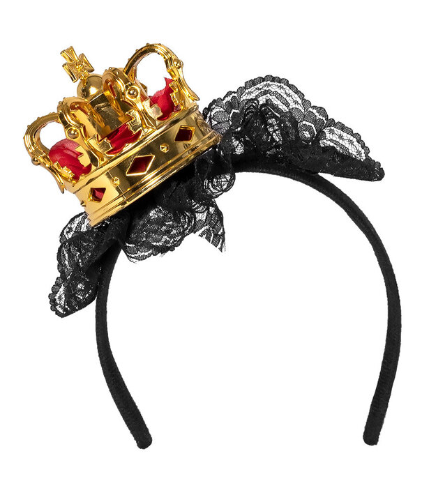 Queen diadem black