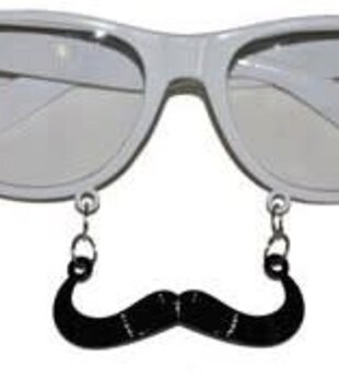 lunettes avec moustache
