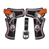 holster dubbel met 2 pistolen