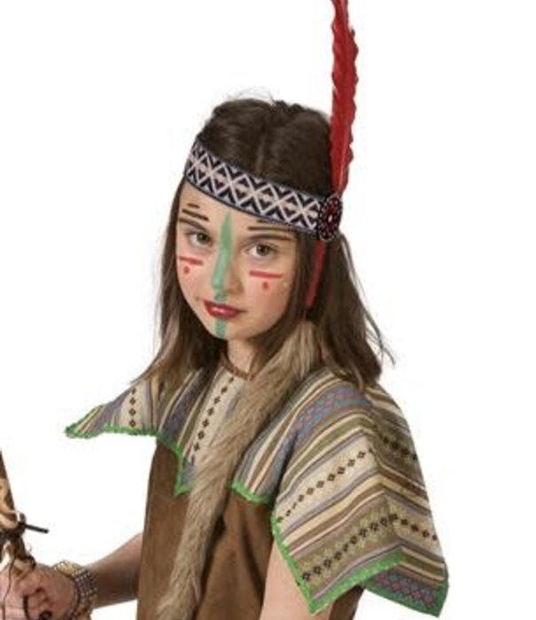 Hoofdband met één veer